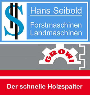Die schnellen Holzspalter von Growi Liegendspalter, Stehendspalter bei Hans Seibold Baiernrain